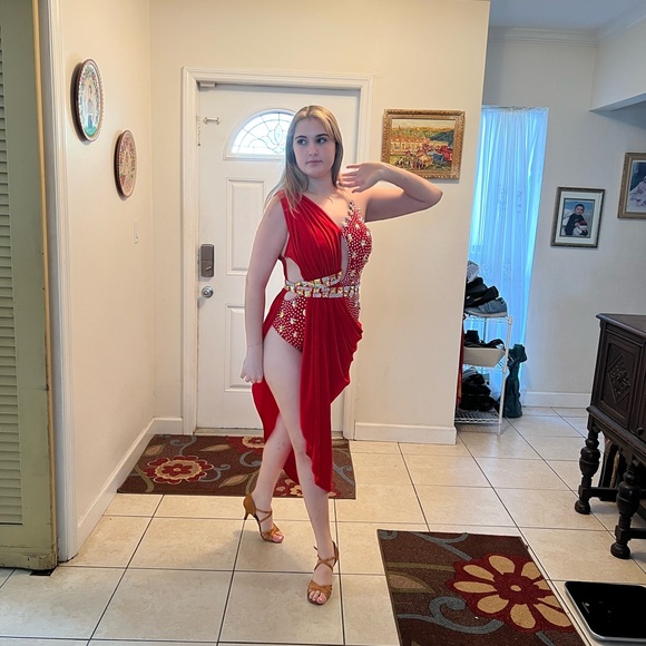 Rhythm/latin Competition Dress - Picture 12 of 13